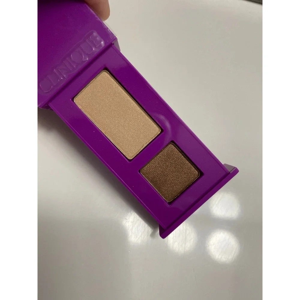 Clinique all about shadow‎ duo eyeshadow 01 like mink NEW